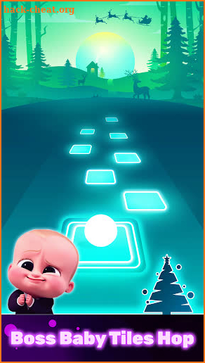 Dance Boss Baby Hop Tiles Game screenshot