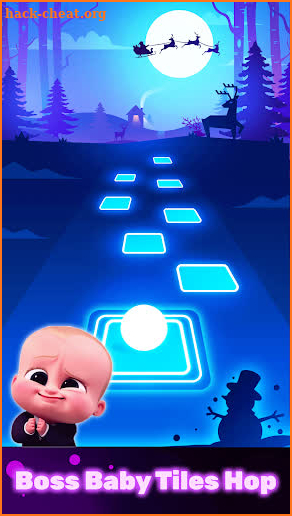 Dance Boss Baby Hop Tiles Game screenshot