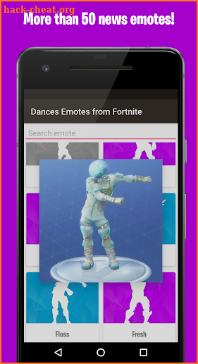 Dances & Emotes screenshot