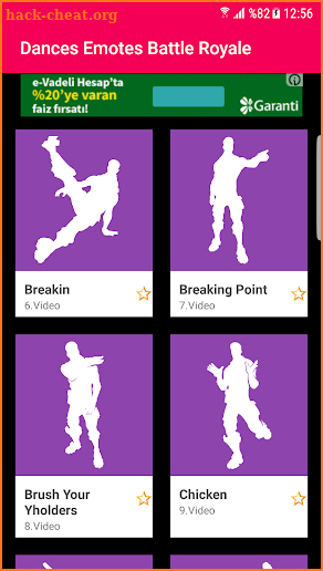 Dances Emotes Battle Royale screenshot