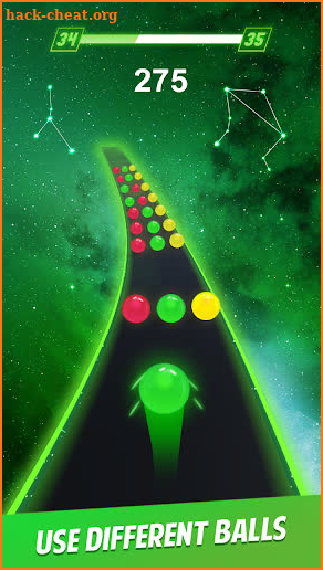 Dancing Ball Color - Road Run Game screenshot