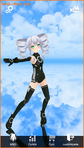 Dancing Girl MMD - Miku Live Anime|Camera AR Model screenshot