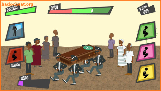 Dancing Pallbearers: Coffin dance meme game screenshot