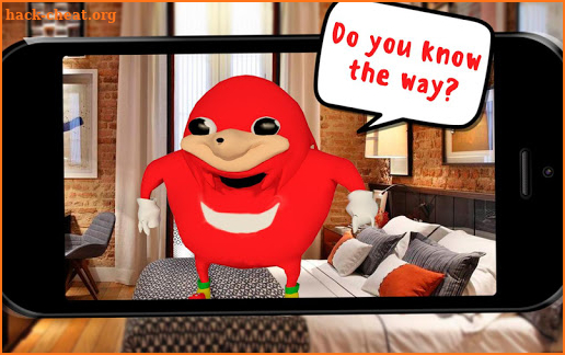 Dancing Ugandan Knuckles Virtual AR screenshot