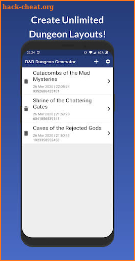 D&D 5e Dungeon Generator screenshot