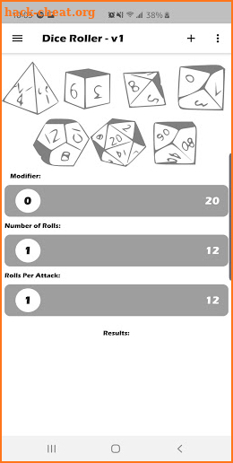 D&D Tracker screenshot