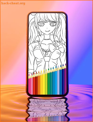 Danganronpa Game Coloring Book screenshot