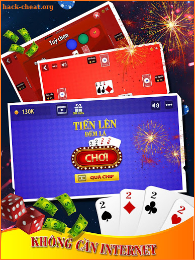 Danh bai tien len dem la –đánh tiến lên đếm lá screenshot