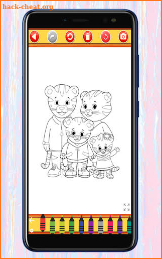 Dani Tiger Coloring Book screenshot