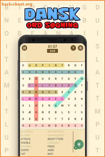 Danish! Word Search Free screenshot