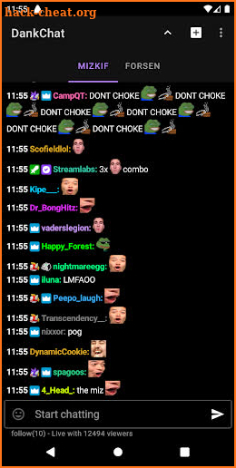 DankChat screenshot