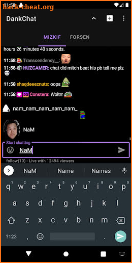 DankChat screenshot