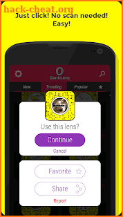 DankLens - Custom Lenses for Snapchat screenshot