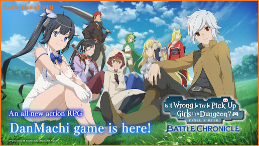 DanMachi BATTLE CHRONICLE screenshot