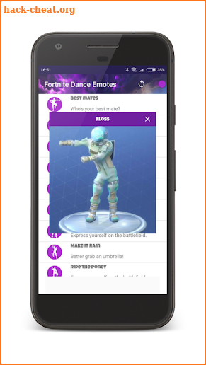 Danses for fortnite screenshot