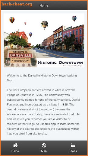 Dansville Historical Tour screenshot