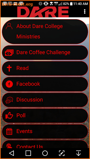 Dare College Ministries screenshot