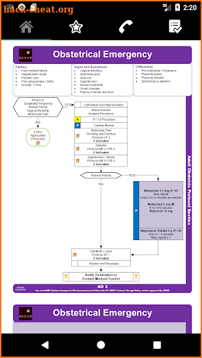 Dare EMS Protocols screenshot