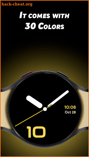 Dark Analog - Watch face screenshot