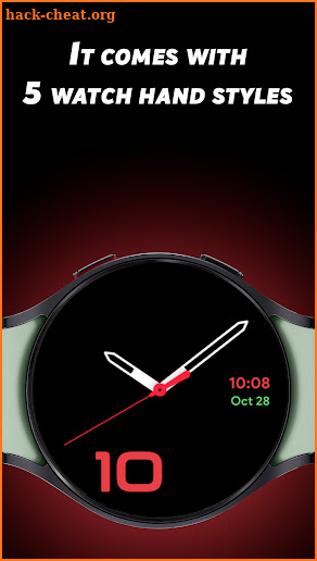 Dark Analog - Watch face screenshot