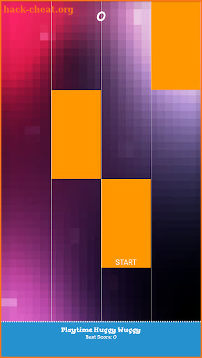 Dark Huggy Piano Tiles screenshot