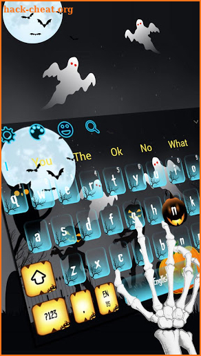 Dark Night Halloween Keyboard screenshot