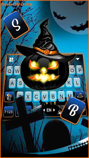 Dark Pumpkin Wizard Themes screenshot