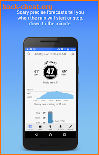 Dark Sky - Hyperlocal Weather screenshot