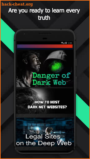 Darknet Dark web Tour Guide screenshot