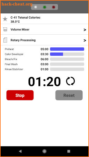 Darkroom Lab Timer screenshot