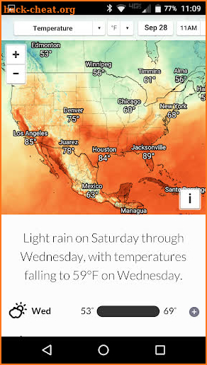 DarkSky.net Viewer screenshot