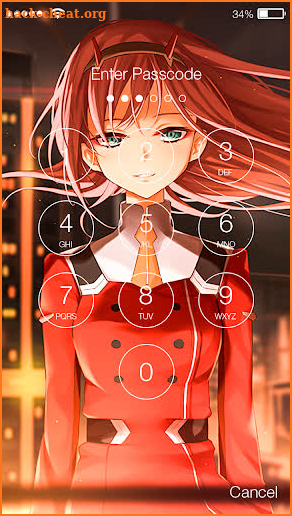 Darling In The Wallpapers Cute Girl Zero Screen screenshot