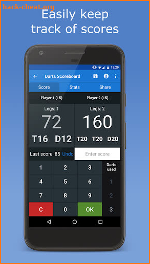 Darts Scoreboard screenshot