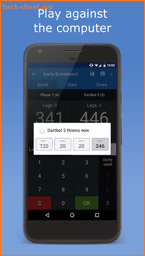 Darts Scoreboard screenshot