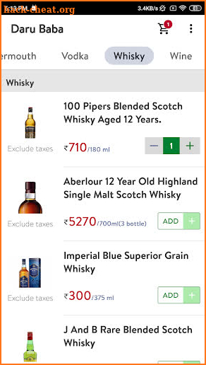 Daru Baba - Home Delivery of liquor in Delhi NCR screenshot