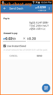 Dash Wallet screenshot