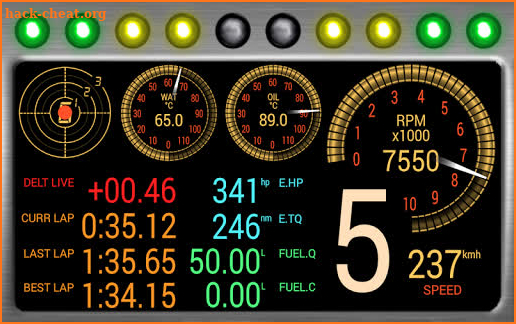 DashMeterPro for iRacers screenshot