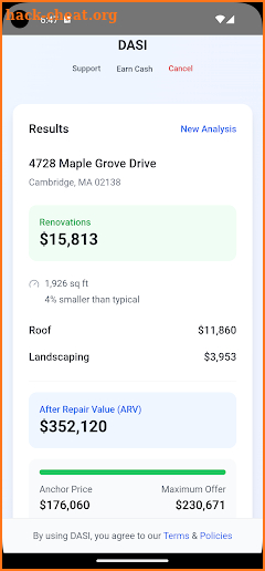 DASI - AI Property Analyzer screenshot