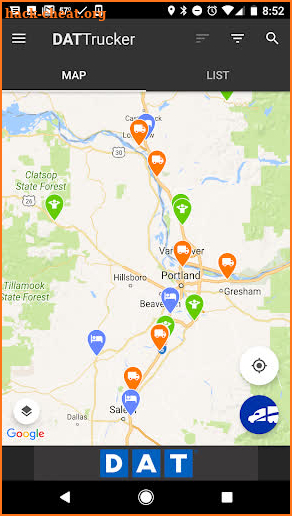 DAT Trucker - GPS + Truckloads screenshot