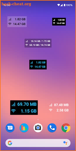 Data counter widget   -  data usage | data manager screenshot