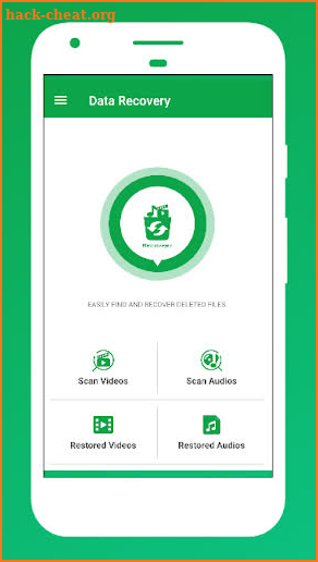 Data Recovery - Recover Deleted Videos and Audios screenshot