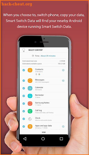 Data Smart Switch & Data Transfer screenshot