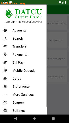 DATCU Mobile Banking screenshot