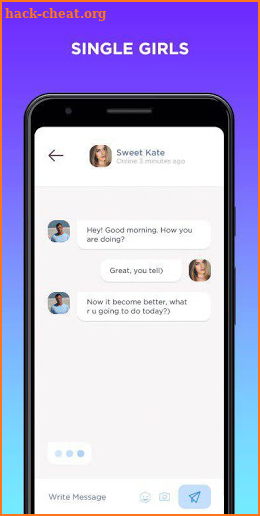 Dating and chatting. Dollo screenshot