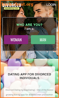 Dating App for Divorced Individuals screenshot