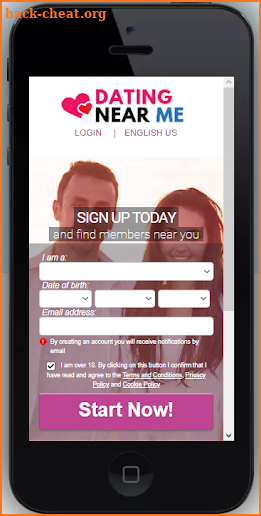 Dating Near Me App screenshot