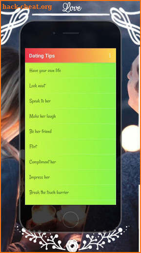 Dating Tips : 5 minutes Dating Guide screenshot