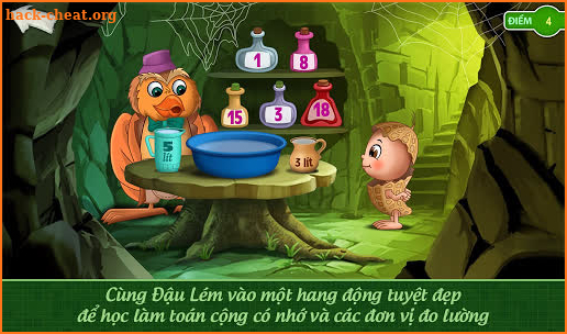 Đậu Lém Phiêu lưu ký - Toán lớp 2 screenshot