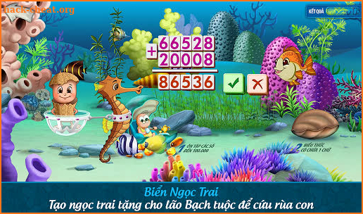 Đậu Lém Phiêu lưu ký - Toán lớp 4 screenshot