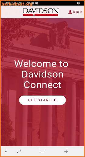 Davidson Connect screenshot